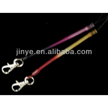 PVC keychain lanyard bungee cord